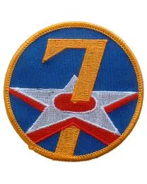 US Military USAF 7th Air Division Patch