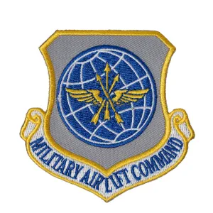 US Military USAF Airlift Command Iron On Patch