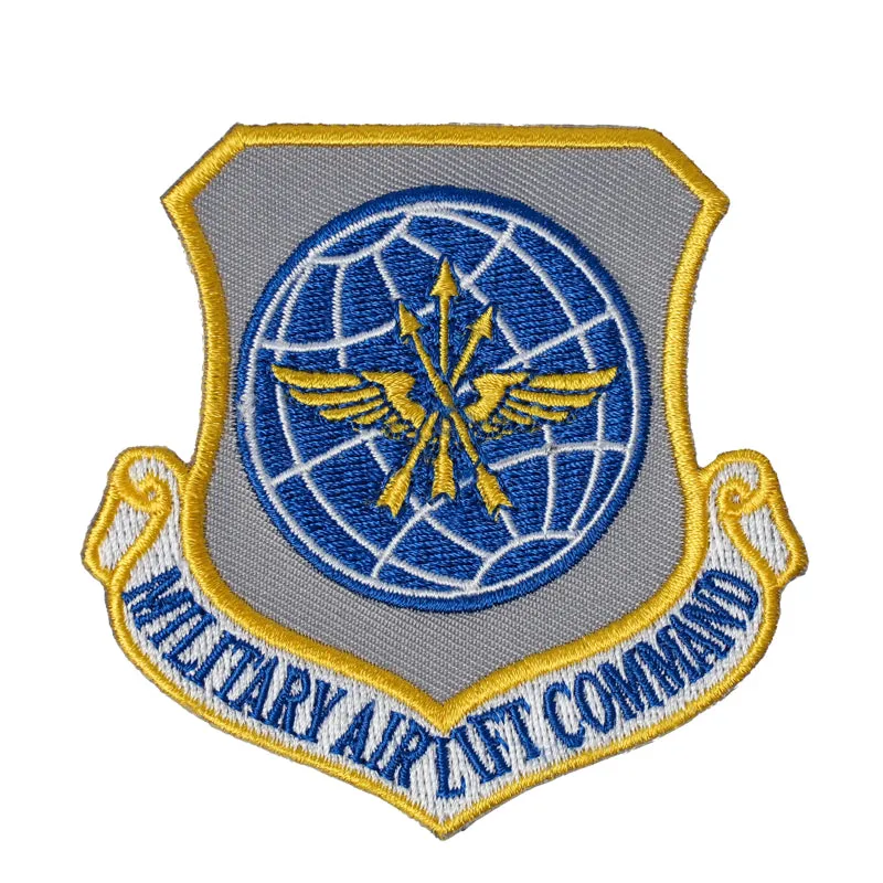 US Military USAF Airlift Command Iron On Patch