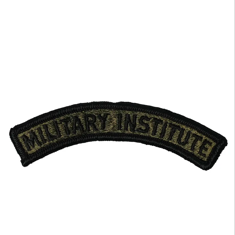 US Military USAR Military Institute Tab Stitch On Patch