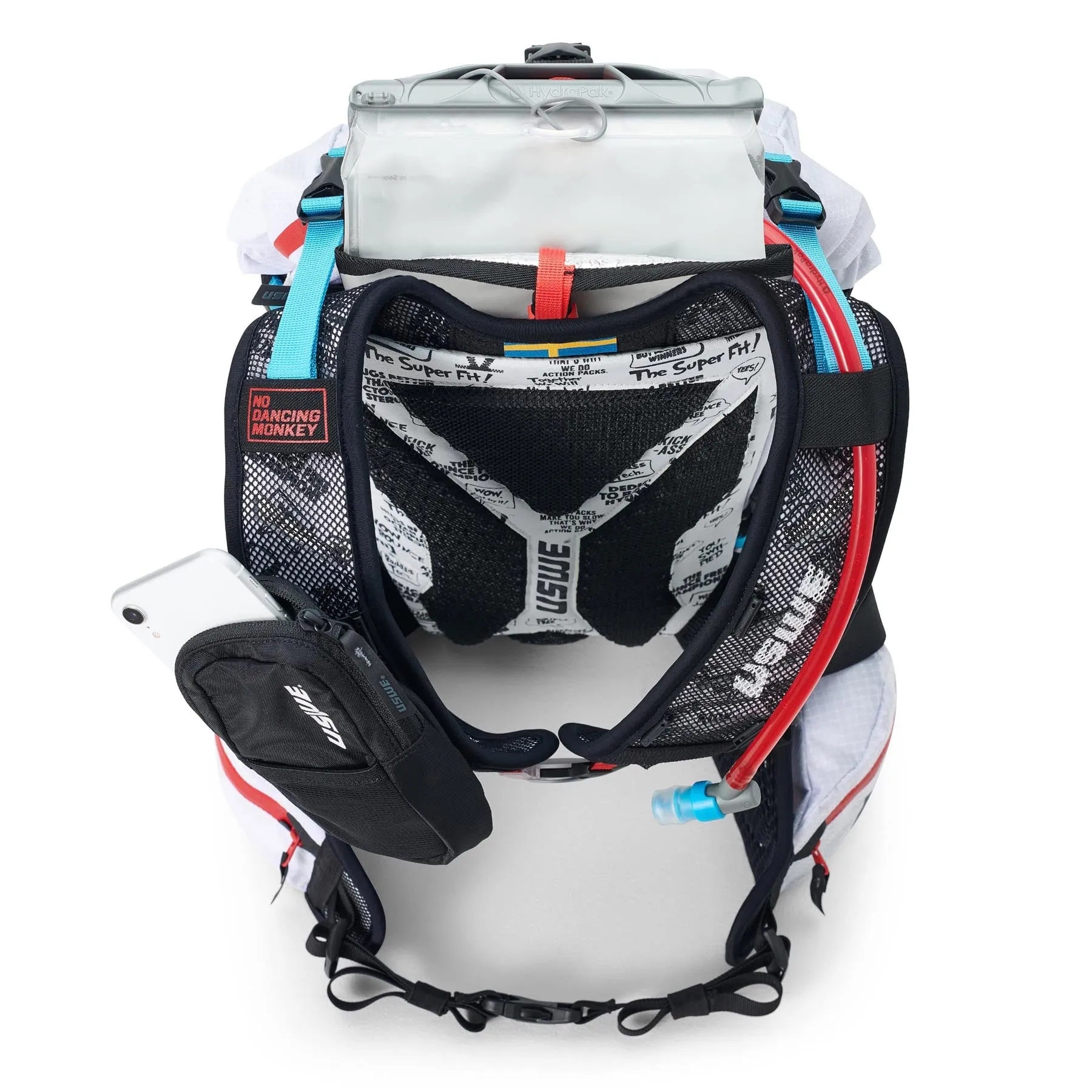 USWE Hajker Pro 18L MTB & Hiking Rolltop Daypack - White