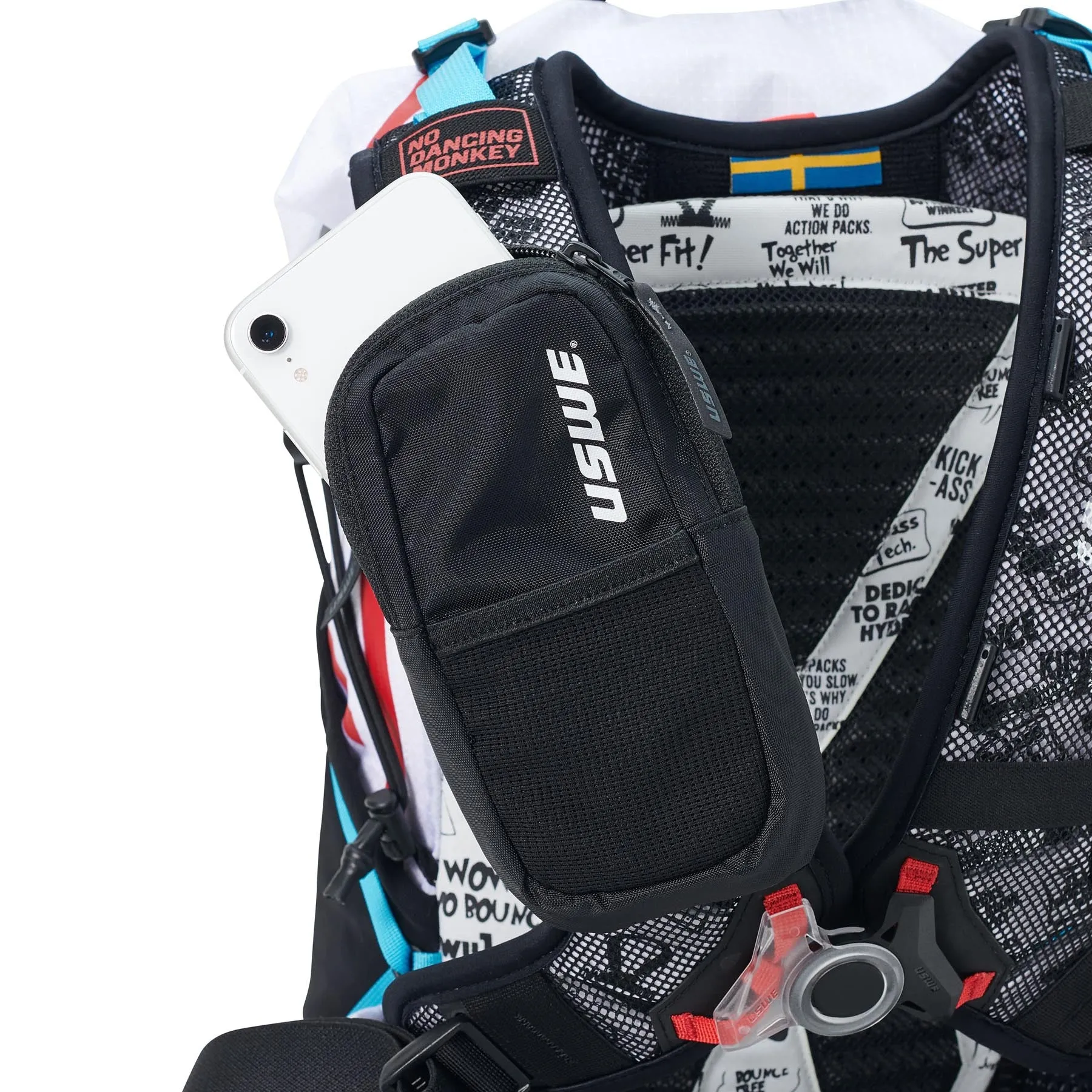USWE Hajker Pro 18L MTB & Hiking Rolltop Daypack - White