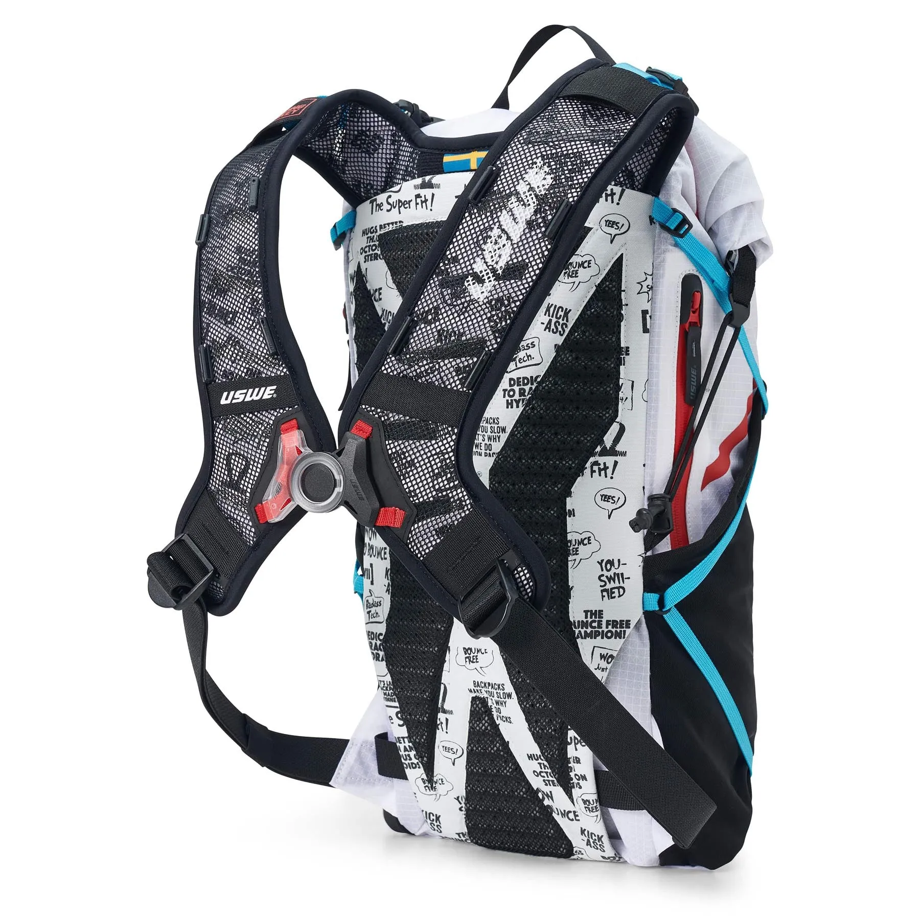 USWE Hajker Pro 18L MTB & Hiking Rolltop Daypack - White