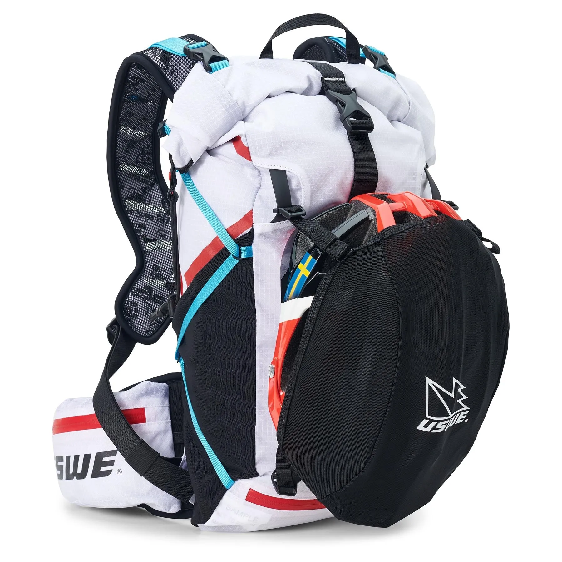 USWE Hajker Pro 18L MTB & Hiking Rolltop Daypack - White