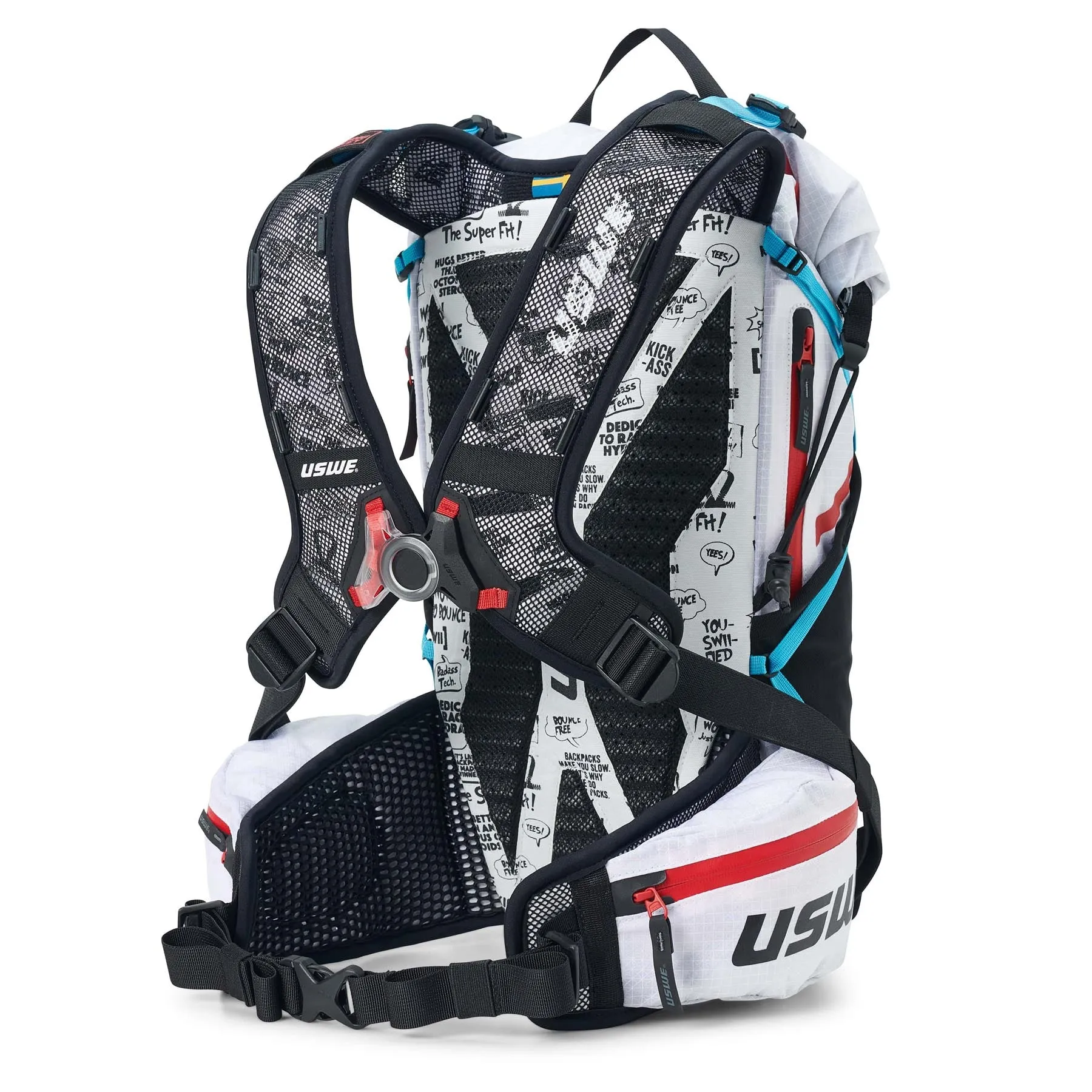 USWE Hajker Pro 18L MTB & Hiking Rolltop Daypack - White