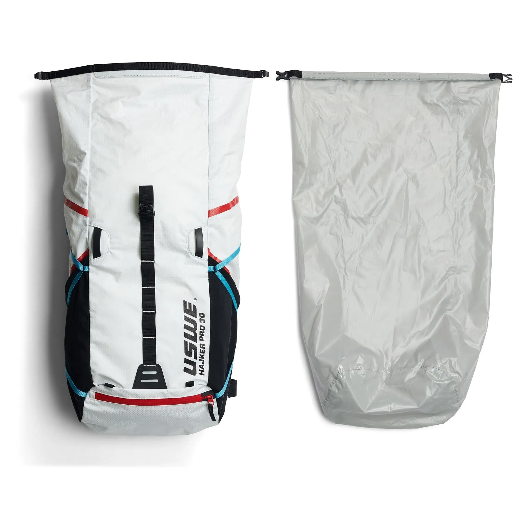 USWE Hajker Pro Winter 30L Rolltop Daypack - Cool White