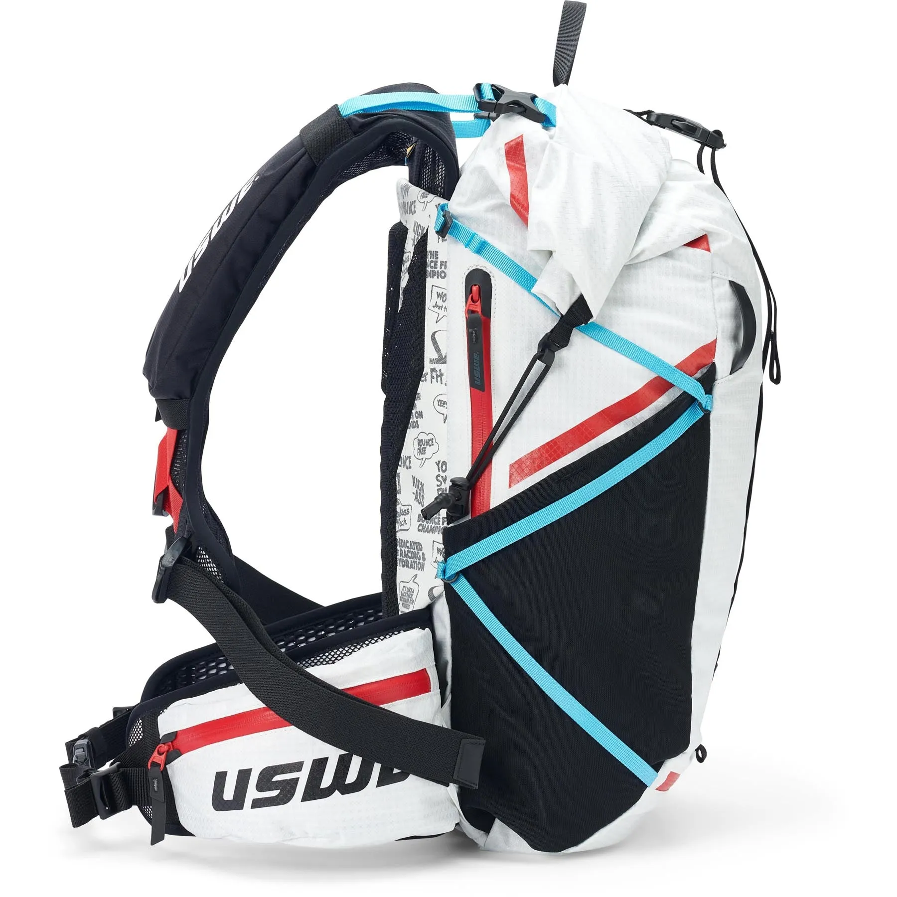 USWE Hajker Pro Winter 30L Rolltop Daypack - Cool White