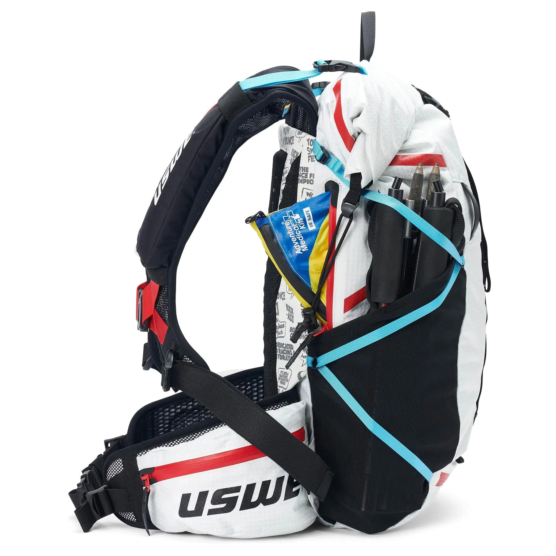 USWE Hajker Pro Winter 30L Rolltop Daypack - Cool White