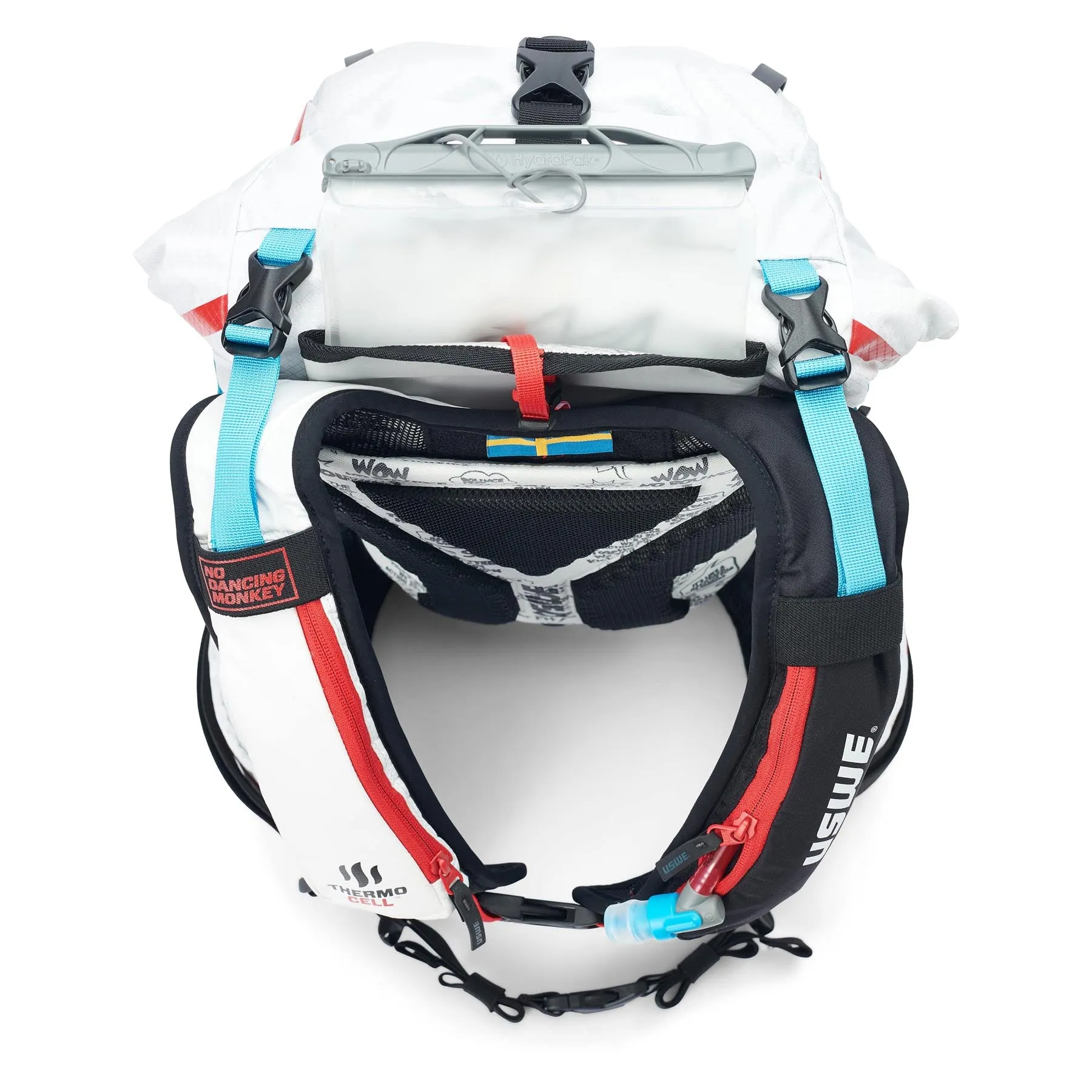 USWE Hajker Pro Winter 30L Rolltop Daypack - Cool White