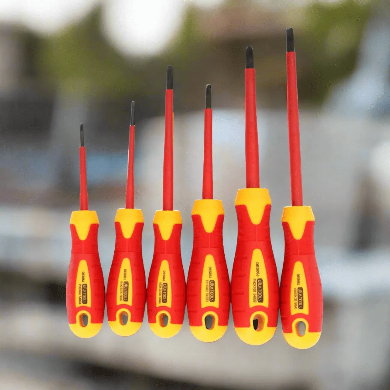 Uyustools 6 Pieces Electrician Screwdriver Set 1000V - DES06J