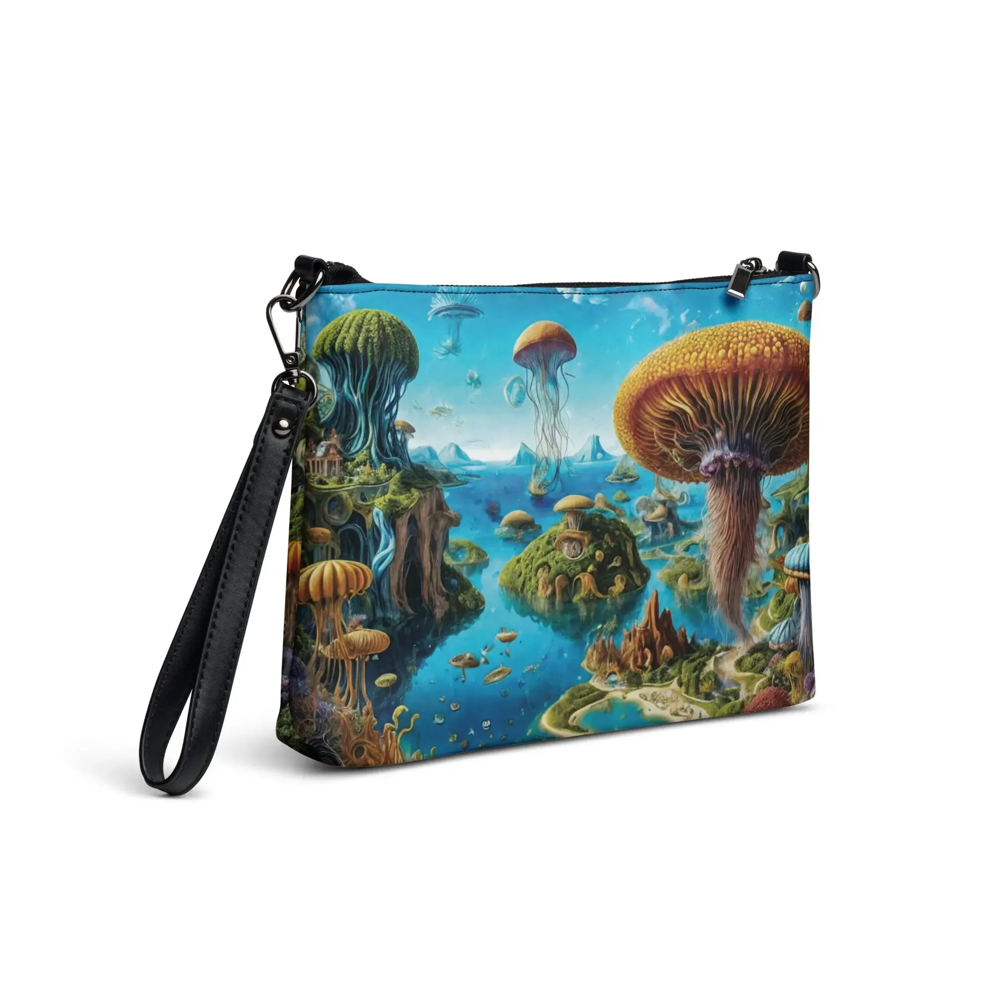 Versatile Crossbody Bag Aquatic Utopia