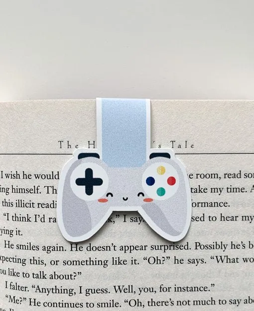 Video Game Controller Magnetic Bookmark