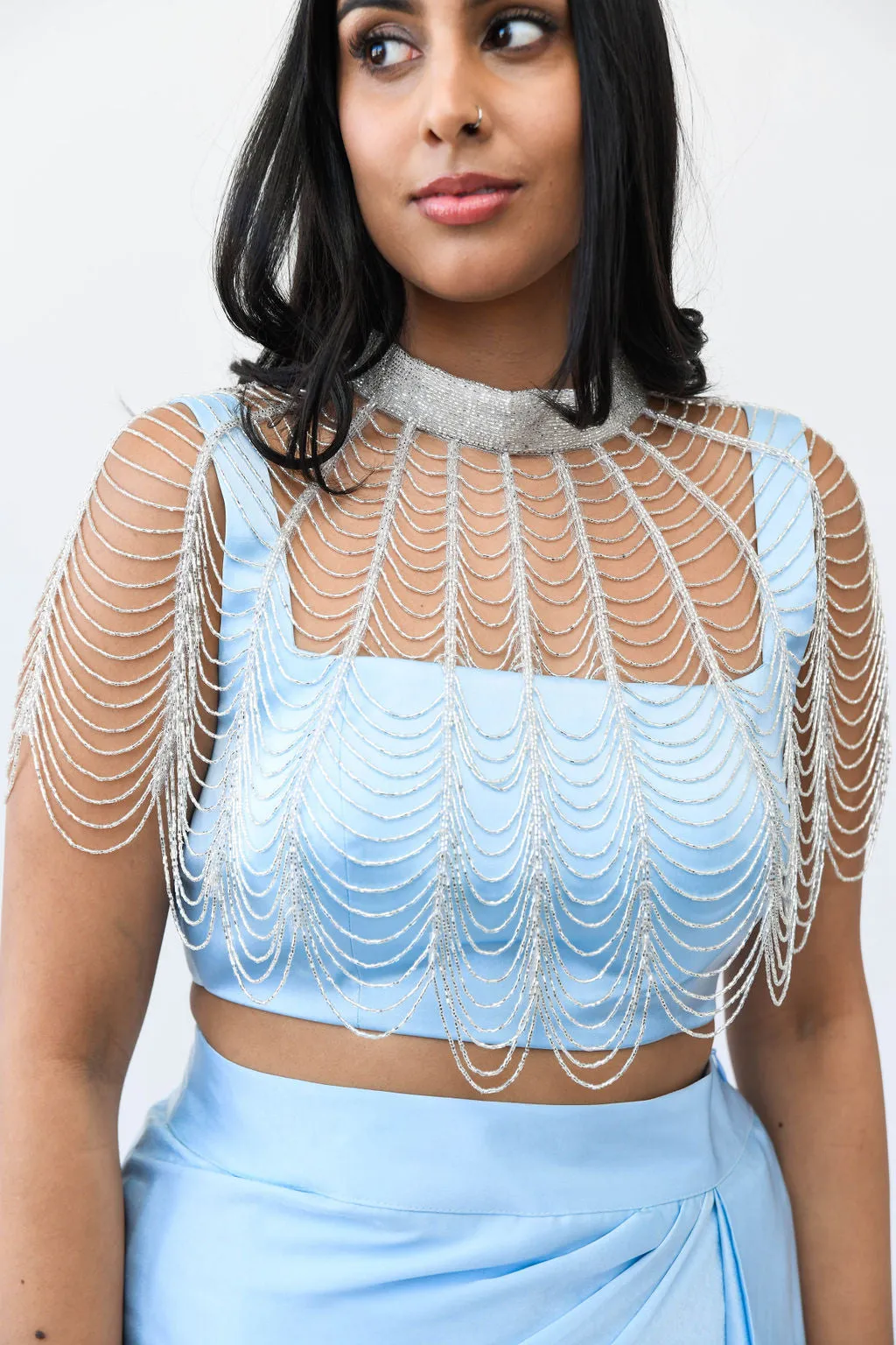 Vidhya Neck Cape