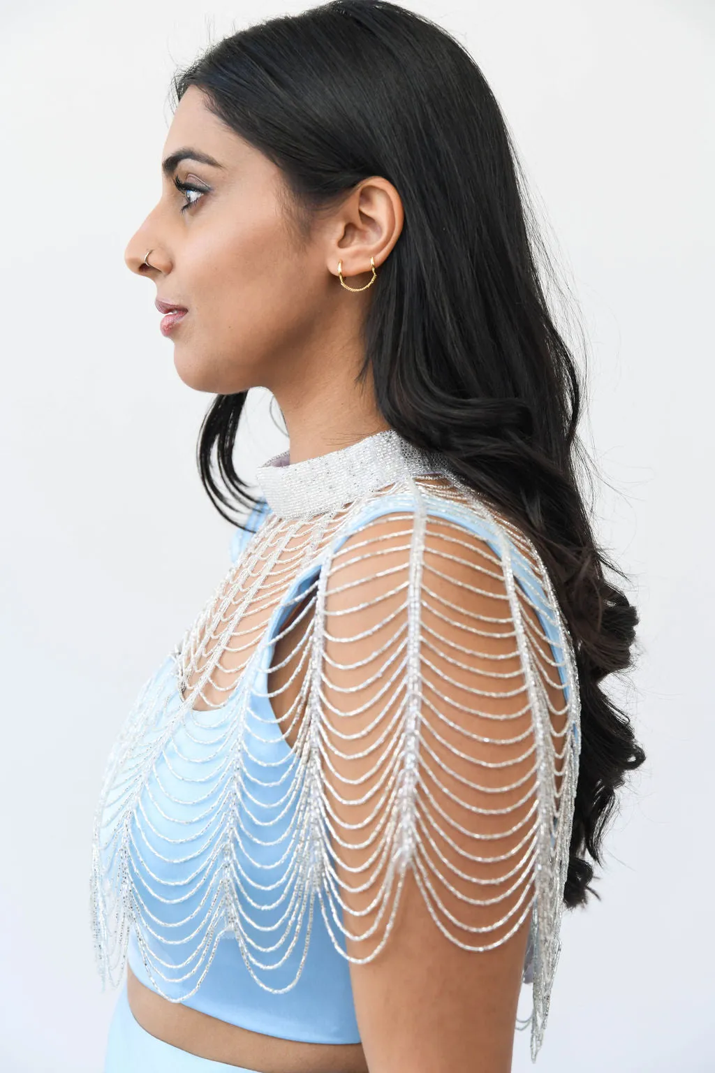 Vidhya Neck Cape