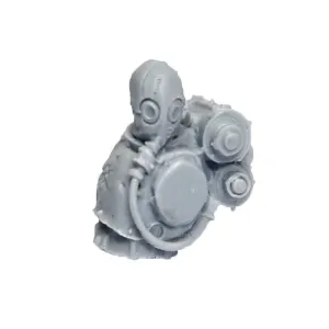 Warhammer 40K Renegade Militia Conversion Set Torso Head E