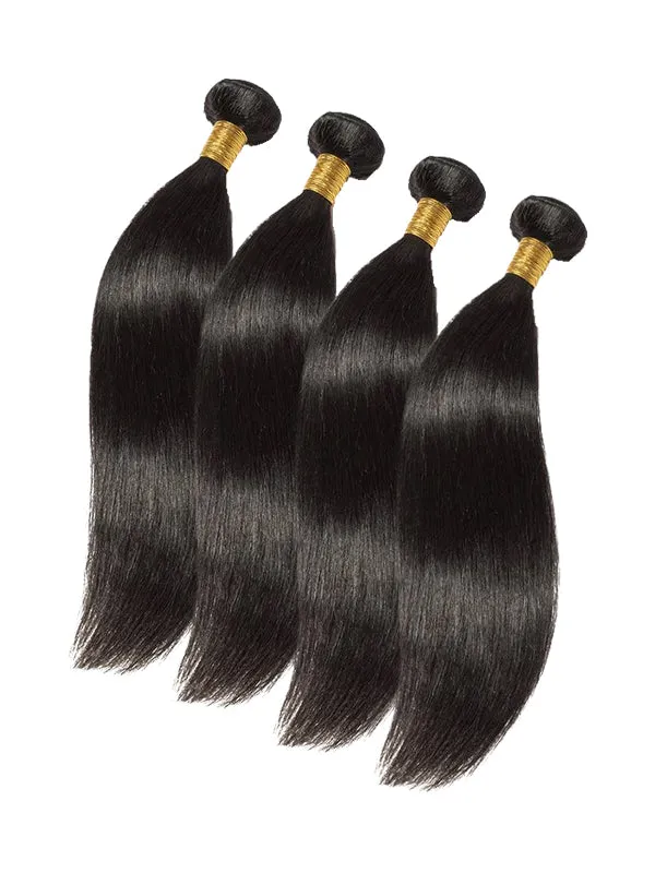 Wavymy Straight Bundles Human Hair Weave 2/3/4 Bundles/Pack
