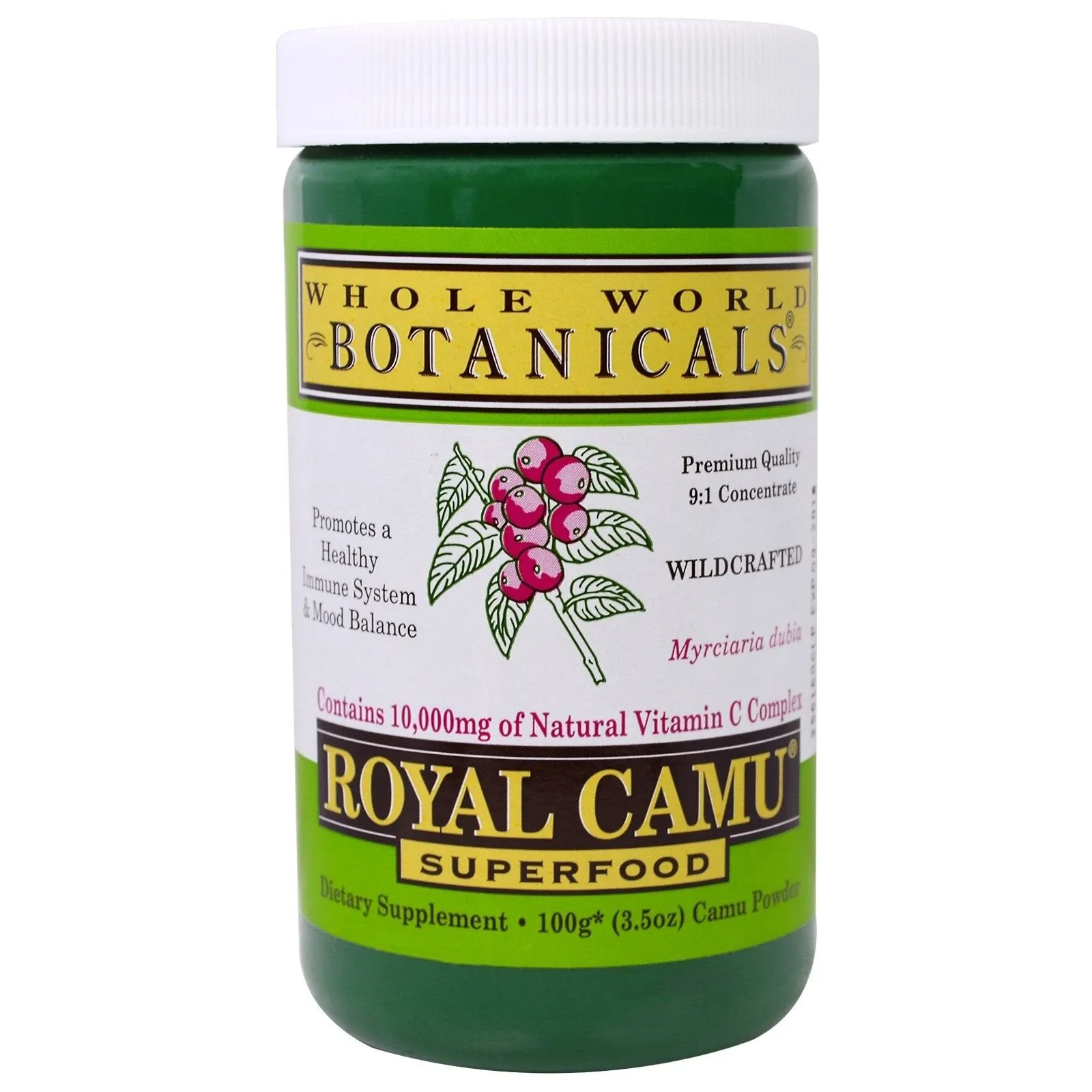Whole World Botanicals Royal Camu - Polvo de camuflaje (3.53 oz)