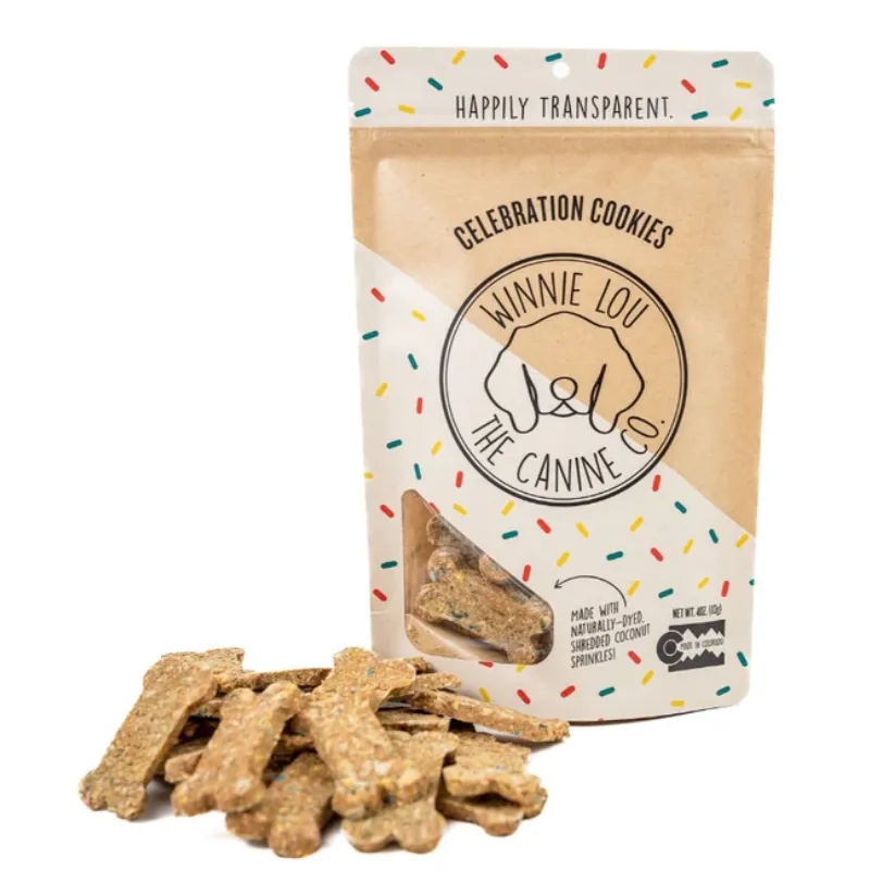 Winnie Lou - Celebration Cookies - 4oz [Apr Expiry]