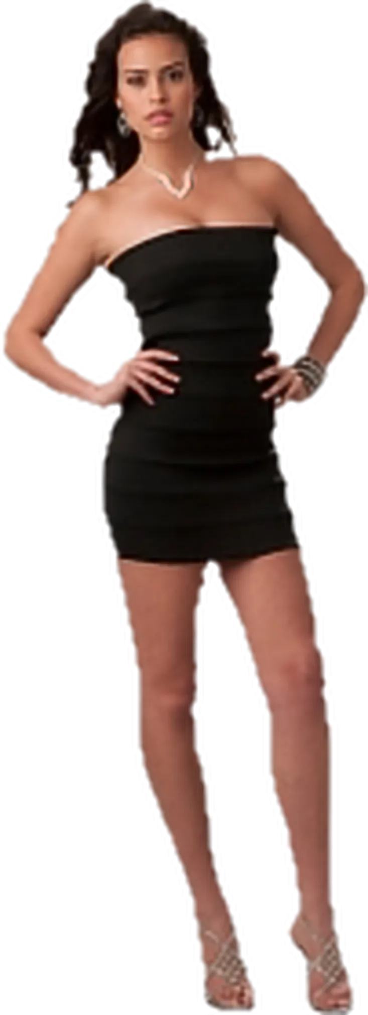 Women's Elastic Banded Dress