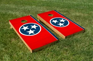 Wood Grain Tennessee State Flag