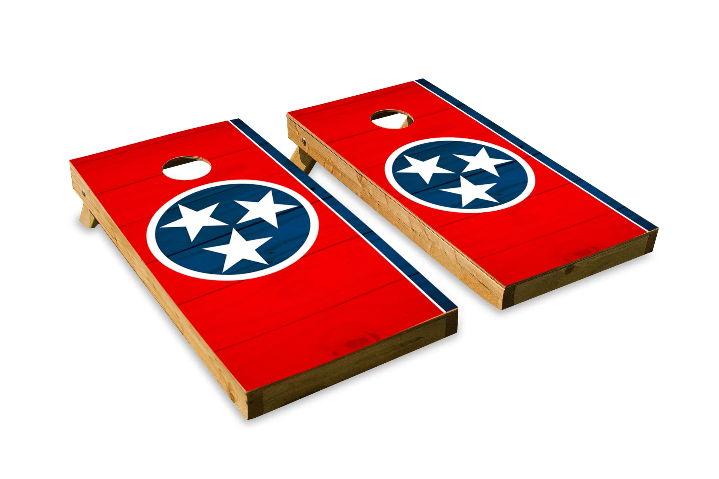Wood Grain Tennessee State Flag