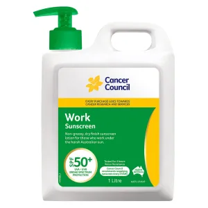 Work Sunscreen SPF50  1L