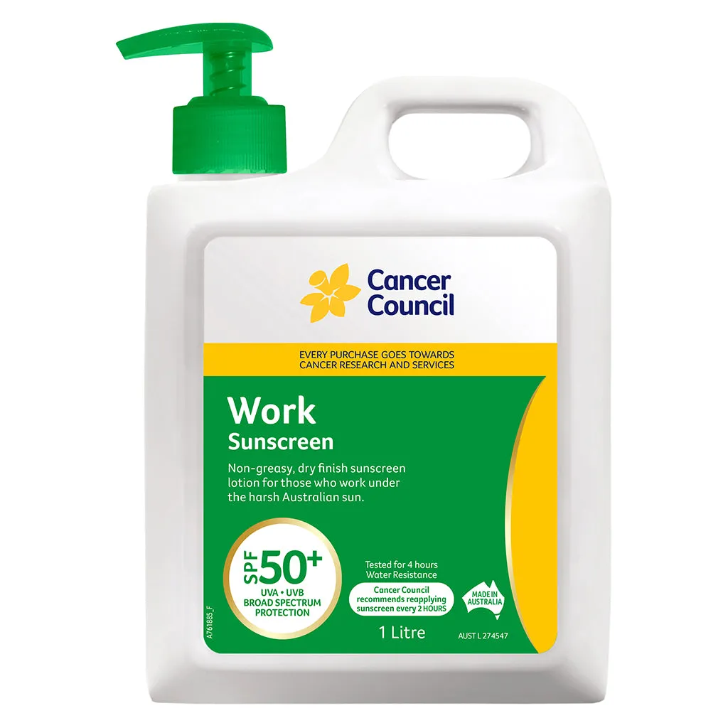 Work Sunscreen SPF50  1L