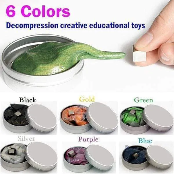 Wow!Putty Magnetic Slime——Puzzle   relieve stress