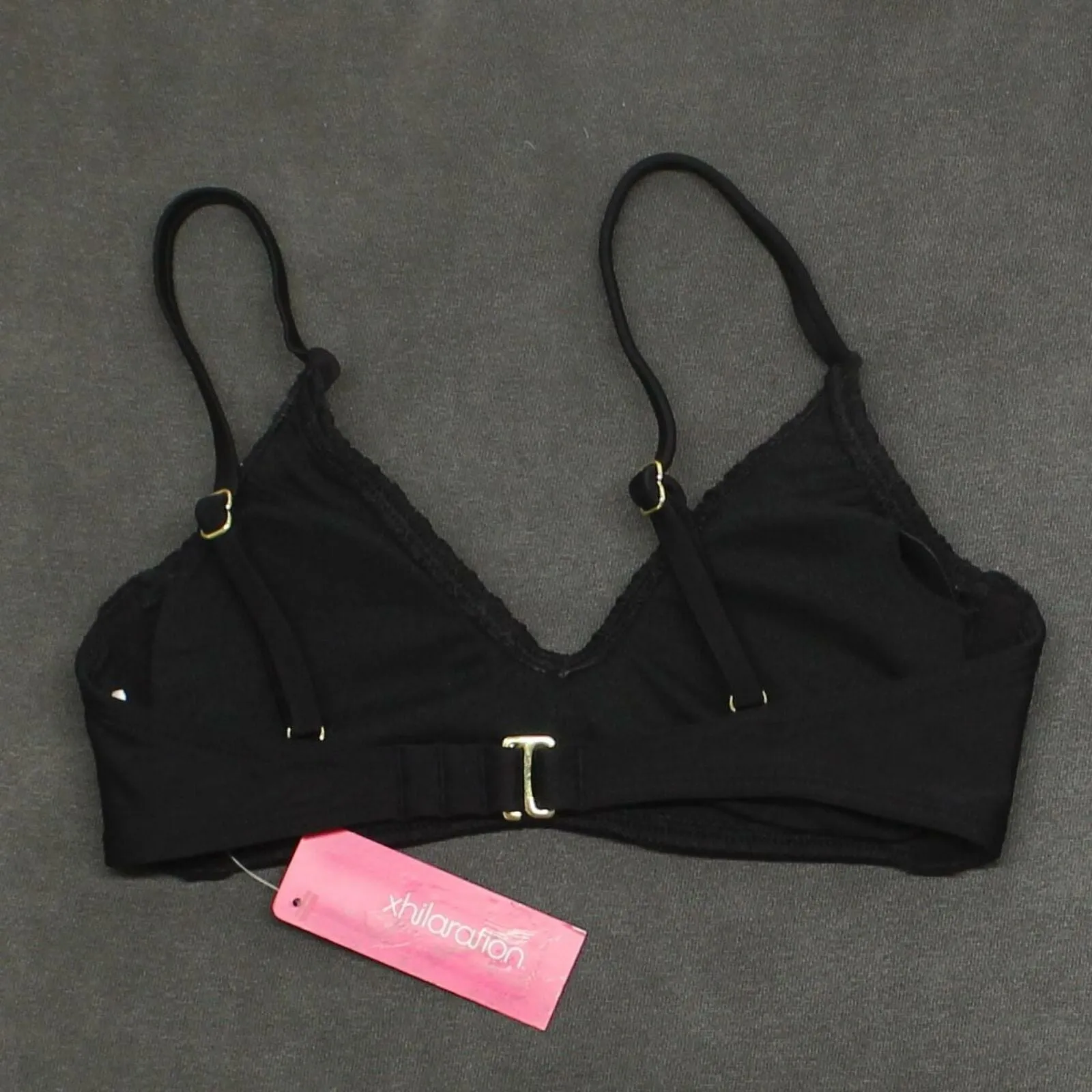 Xhilaration Women's Smocked Bralette Bikini Top
