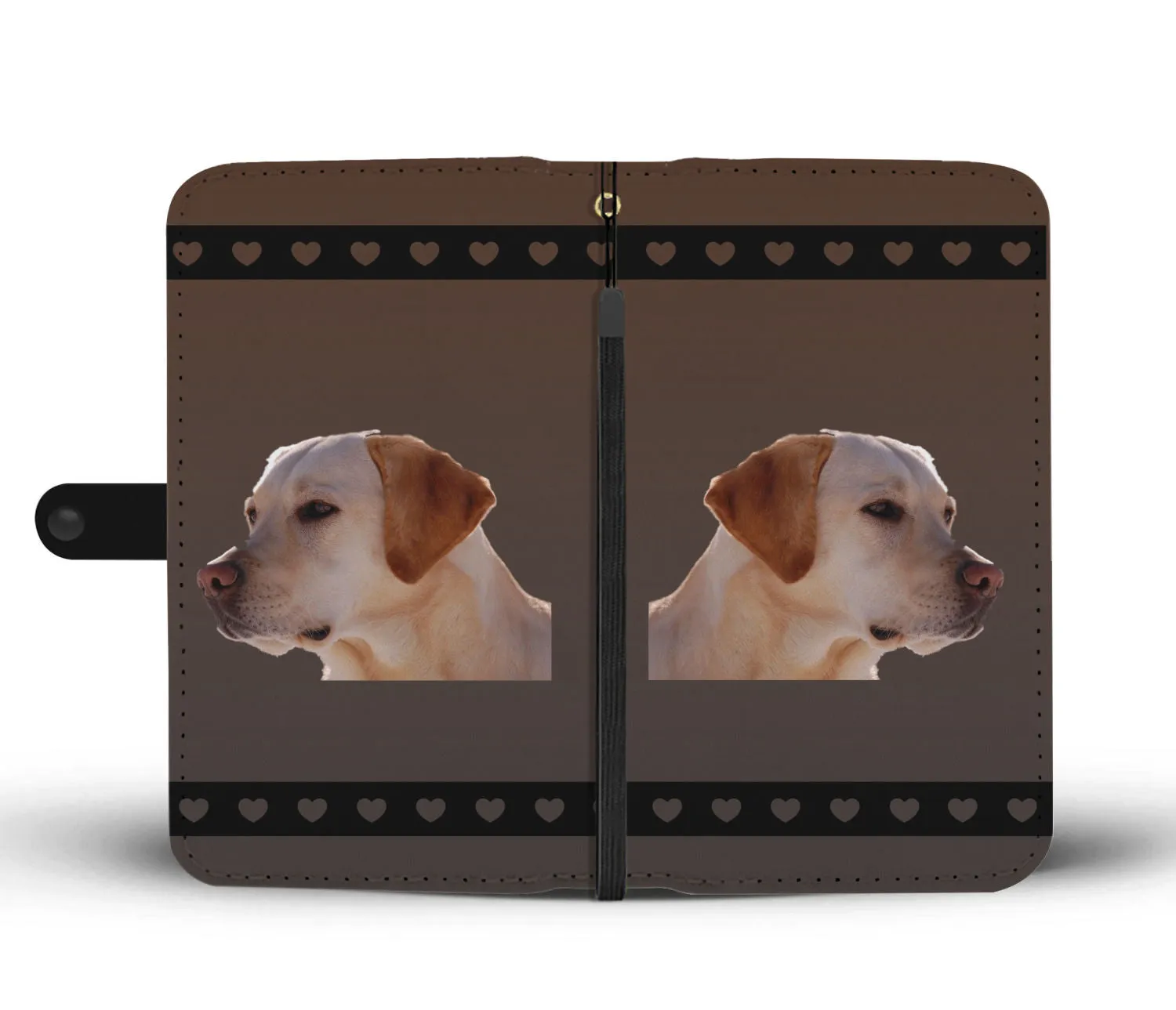 Yellow Lab Phone Case Wallet