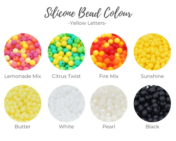 Yellow Personalized Bracelet Kit
