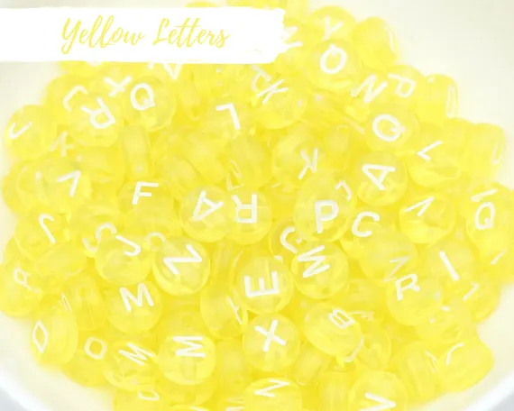 Yellow Personalized Bracelet Kit