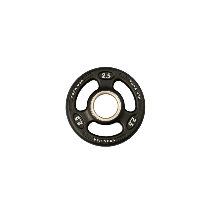York Barbell | Olympic Plates - ISO-Grip Urethane Encased