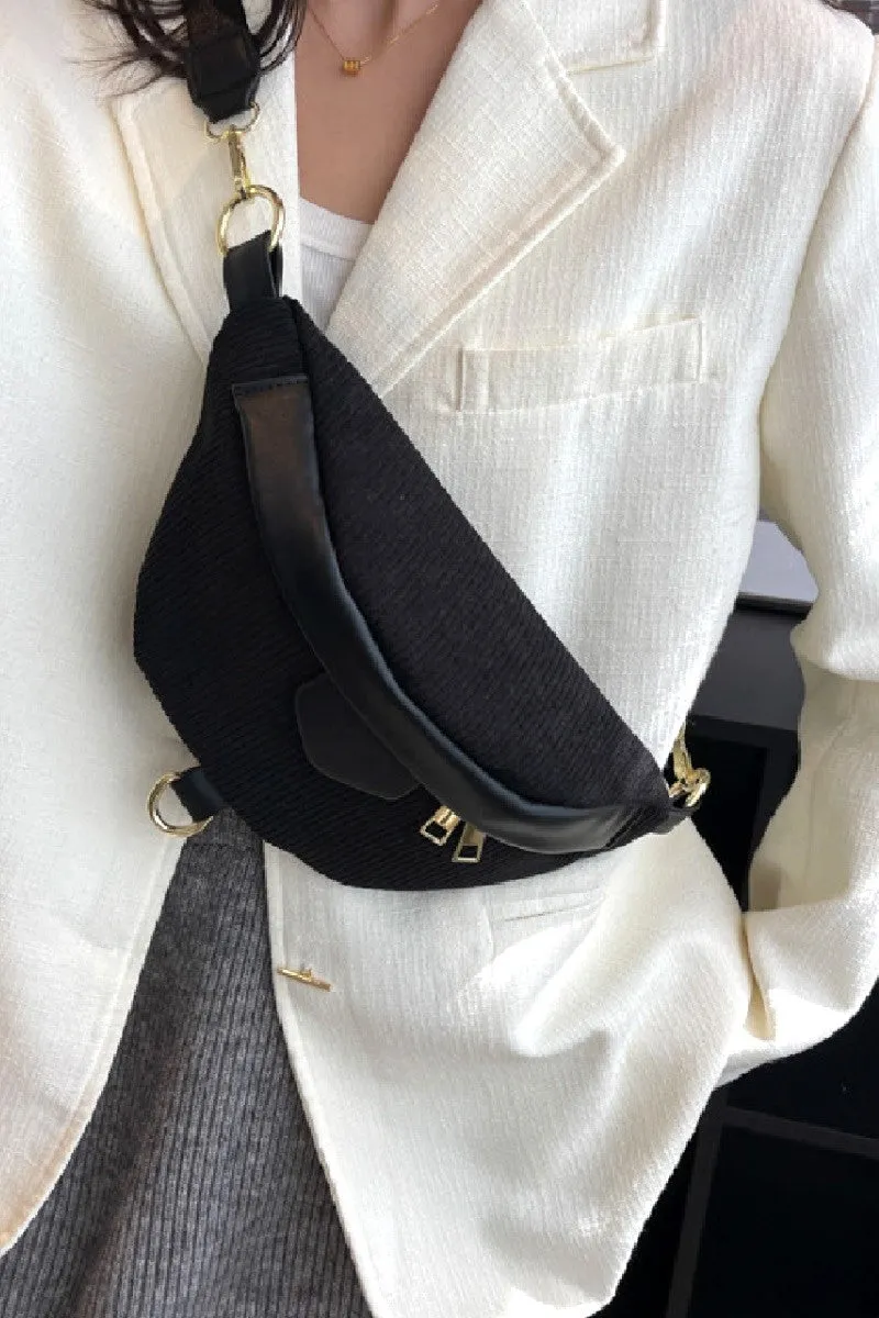 Zenana Corduroy Crossbody Bag
