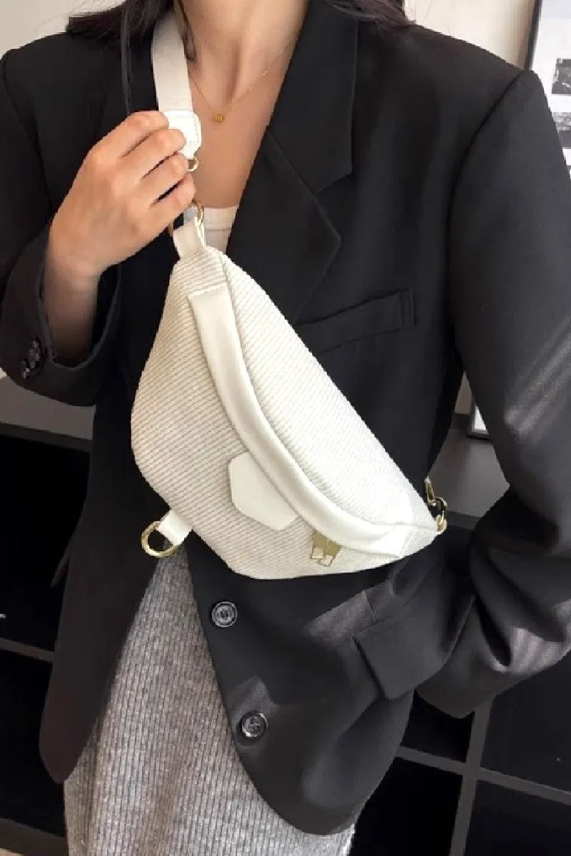 Zenana Corduroy Crossbody Bag