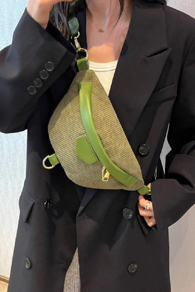Zenana Corduroy Crossbody Bag