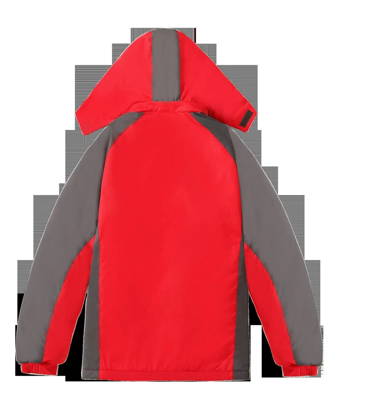 Zippered Long-Sleeved Waterproof Jacket With Lining